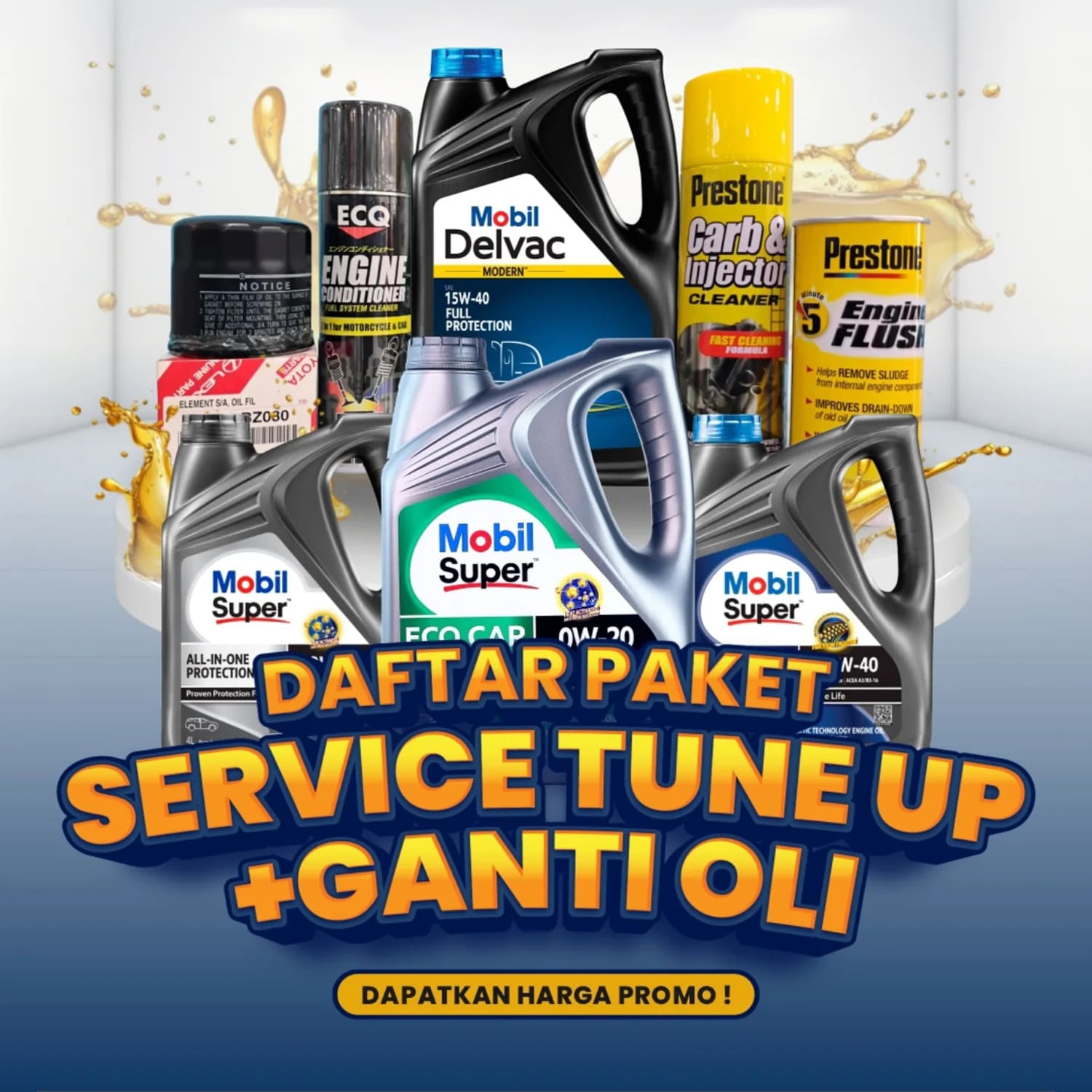 promo service tune up dan ganti oli